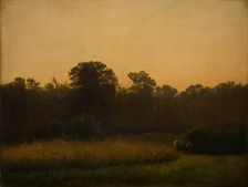 Harvest, 1873. Creator: Nicholas Chevalier
