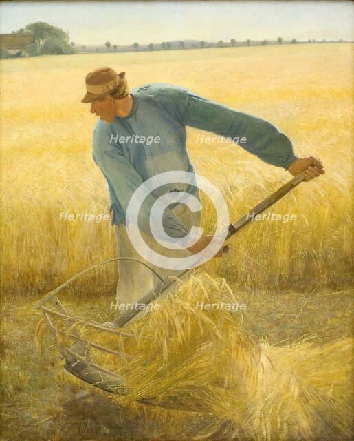 Harvest, 1885. Creator: Laurits Andersen Ring.
