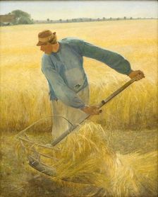 Harvest, 1885. Creator: Laurits Andersen Ring