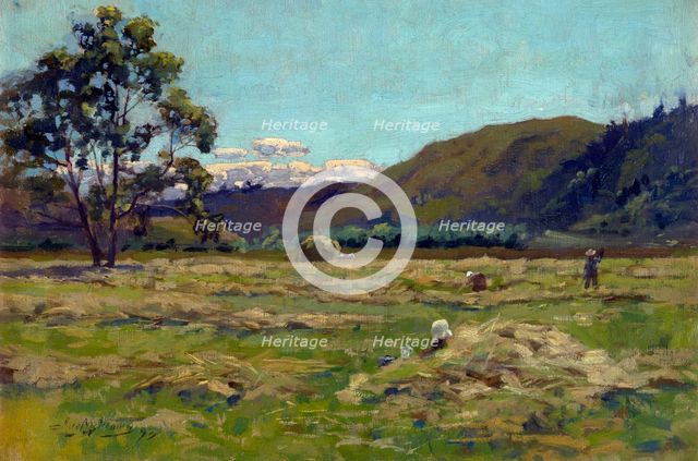 Harvest, 1893. Creator: James McLauchlan Nairn.