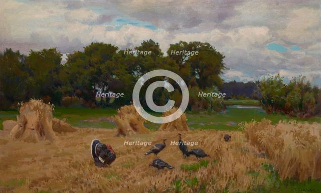 Harvest, 1926. Creator: Teodor Ziomek.