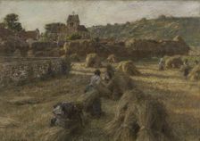 Harvest. The Sheaf-Binders