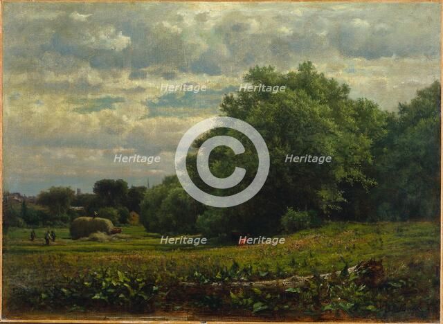 Harvest Time, 1864. Creator: George Inness (American, 1825-1894).