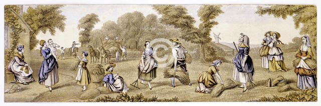 'Harvest Time', c1855. Artist: Unknown