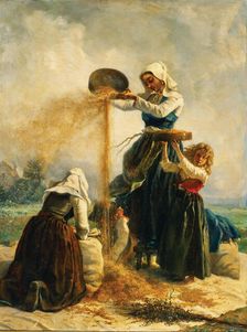 Harvest time. Creator: Roussin, Victor Marie (1812-1903)
