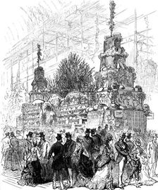 Harvest Trophy at the Crystal Palace, 1871. Creator: Unknown