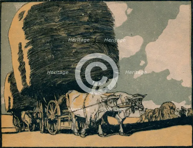 'Harvest', c1910. Artist: Otto Richard Bossert.