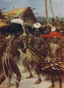 Harvest Dance, New Guinea 1923. Creator: Unknown
