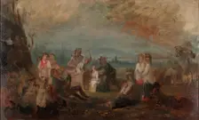 Harvest festival, sketch. Creator: Robert Wilhelm Ekman