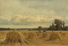Harvest Field, Rosemount, Blairgowrie, 1907. Creator: William Grant Murray