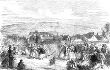 Harvest-Home at Bywell, Northumberland, 1865. Creator: Unknown