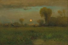 Harvest Moon, 1891. Creator: George Inness