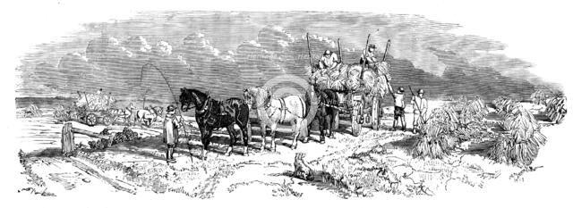 Harvest Operations - Carrying, 1858. Creator: Unknown.