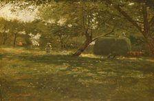 Harvest Scene, ca. 1873. Creator: Winslow Homer