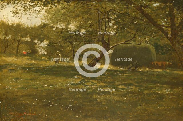 Harvest Scene, ca. 1873. Creator: Winslow Homer.