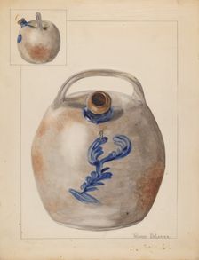 Harvester Jug, c. 1937. Creator: Yolande Delasser