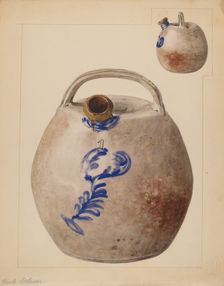 Harvester Jug, c. 1937. Creator: Yolande Delasser