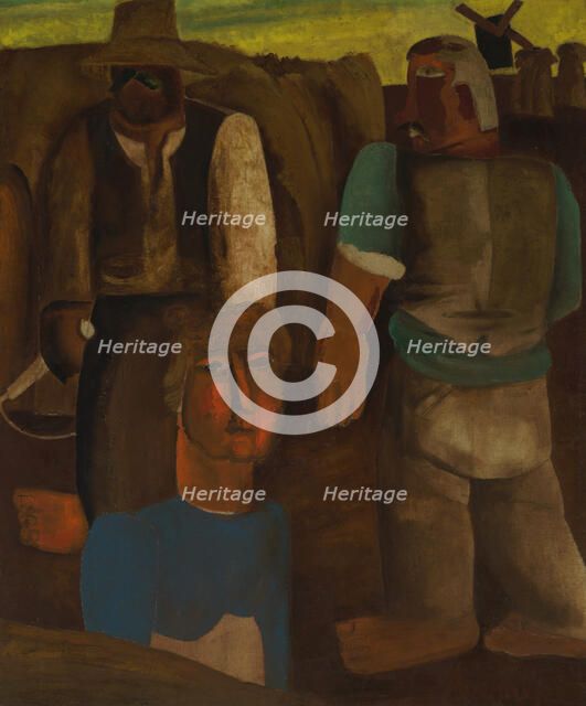 Harvesters, 1930. Creator: Constant Permeke.