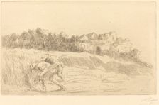 Harvesters (Les moissoneurs). Creator: Alphonse Legros
