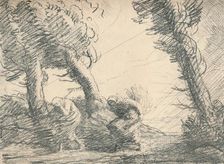 Harvesters Surprised by the Storm c1900, (1923). Artist: Alphonse Legros