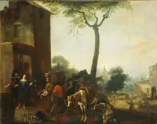 Harvesting the Vines, c.1630-c.1650. Creator: Unknown