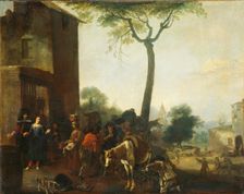 Harvesting the Vines, c.1630-c.1650. Creator: Unknown