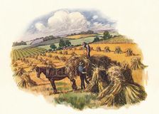 Harvesting at Tolpuddle, (1824), 1934