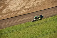 Harvesting, Glinton, Peterborough, Cambridgeshire, c2010s(?). Artist: Damian Grady