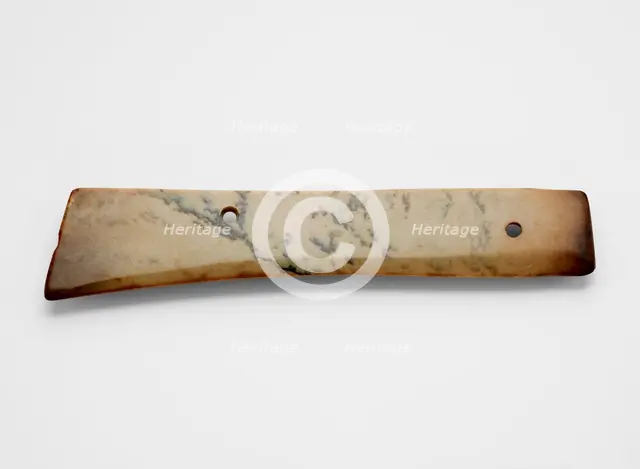 Harvesting knife (hu ?), Late Neolithic period, ca. 5000-ca. 1700 BCE. Creator: Unknown.
