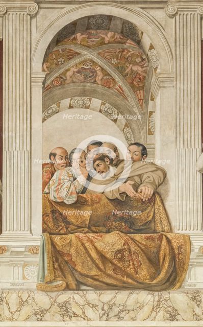 Hasekura's embassy to the Pope Paul V, 1616. Creator: Tassi, Agostino (1578-1644).