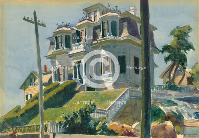 Haskell's House, 1924. Creator: Edward Hopper.