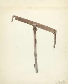 Hasp, 1935/1942. Creator: Geoffrey Holt
