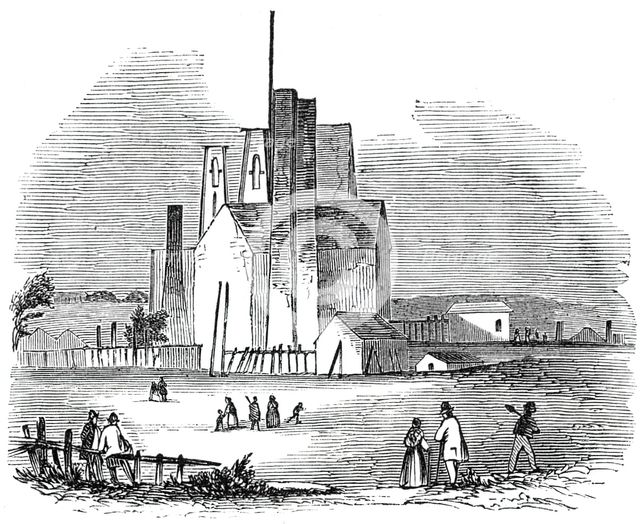 Haswell Colliery - the scene of the late awful explosion, 1844. Creator: Unknown.