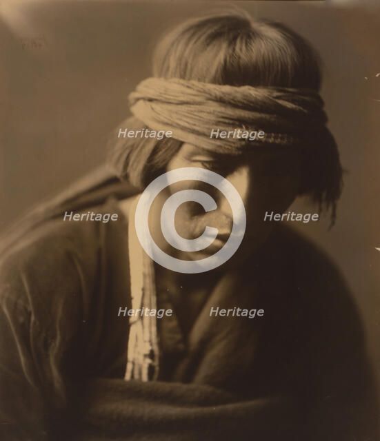 Hastobiga, Navaho Medicine Man, c1904. Creator: Edward Sheriff Curtis.