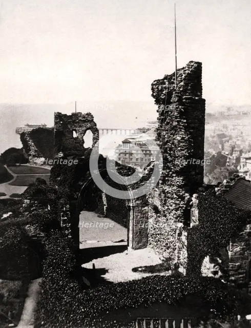 Hastings Castle, Sussex. Artist: Unknown