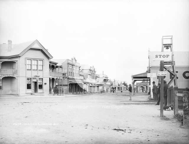 Hastings, Hawke (sic) Bay, c1870s. Creator: Burton Brothers.