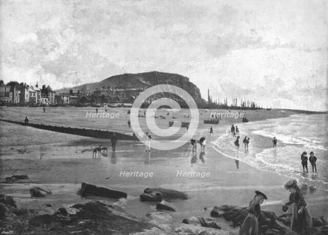 Hastings, Old Town and Beach, c1900. Artist: Carl Norman.