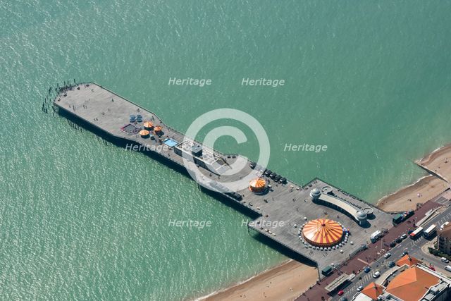 Hastings Pier, East Sussex, 2016. Creator: Damian Grady.