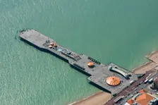 Hastings Pier, East Sussex, 2016. Creator: Damian Grady