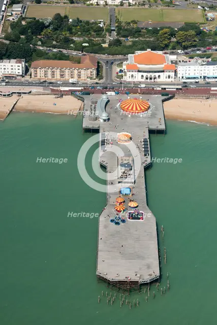 Hastings Pier, East Sussex, 2016. Creator: Damian Grady.