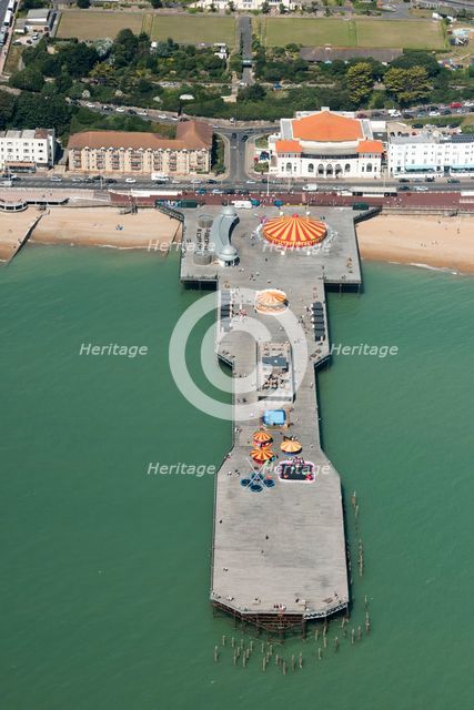 Hastings Pier, East Sussex, 2016. Creator: Damian Grady.