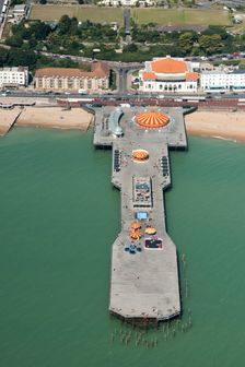 Hastings Pier, East Sussex, 2016. Creator: Damian Grady
