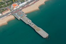 Hastings Pier, East Sussex, 2020. Creator: Damian Grady