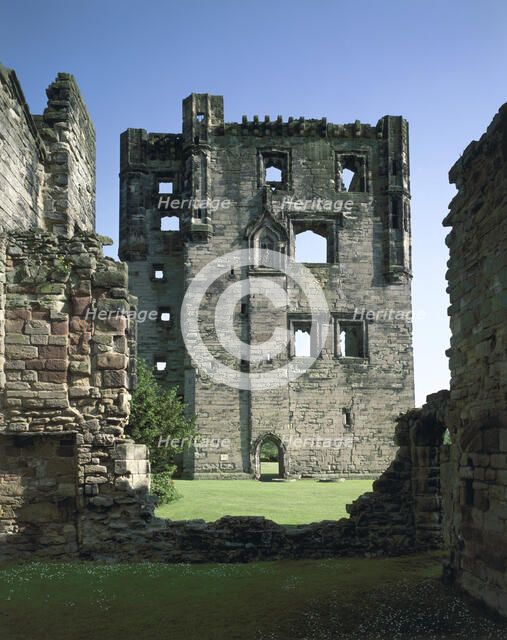 Hasting's Tower from the Solar, Ashby de la Zouch Castle, Leicestershire, 1993. Artist: Unknown