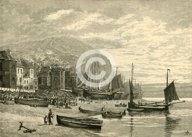 'Hastings: The Fishermen's Quarter', 1898. Creator: Unknown.