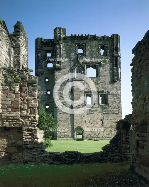 Hasting's Tower from the Solar, Ashby de la Zouch Castle, Leicestershire, 1993. Artist: Unknown