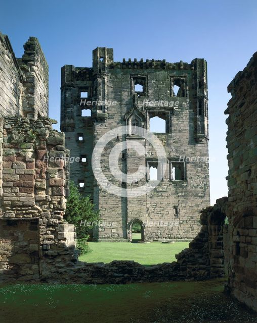 Hasting's Tower from the Solar, Ashby de la Zouch Castle, Leicestershire, 1993. Artist: Unknown
