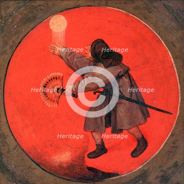 'He cannot tolerate the sun shimmering in the water', c1558-1560. Artist: Pieter Bruegel the Elder