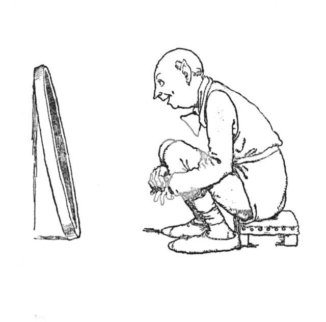 'He Chuckled With Delight', c1930. Artist: W Heath Robinson.