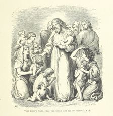"He bless'd them from the world and all its harms", 1880. Creator: Unknown
